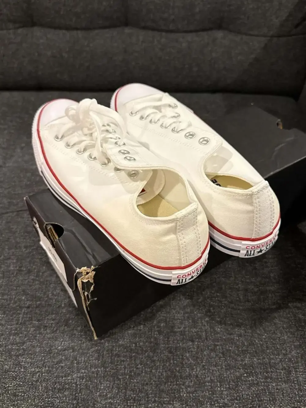 Converse Chuck Taylor All Star Low Top Optical White M7652C - Picture 3 of 10